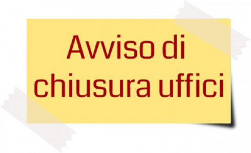 Clicca per accedere all'articolo Chiusura uffici per Festività Pasquali