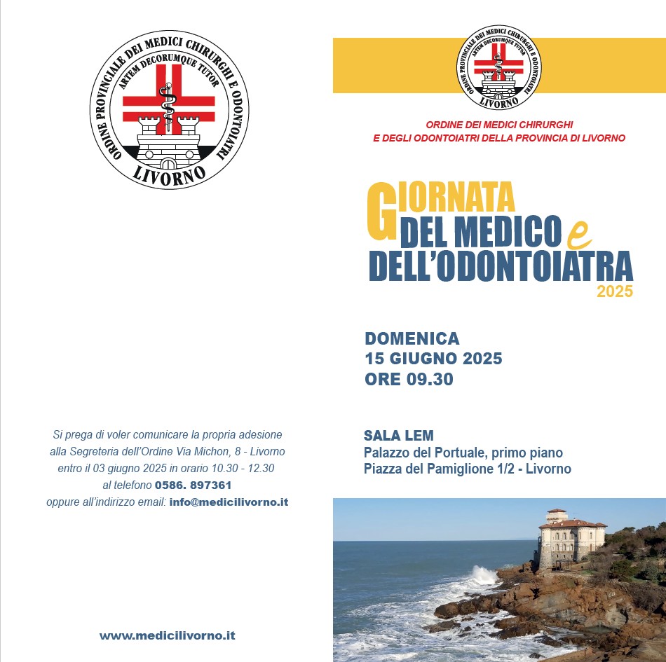 Clicca per accedere all'articolo Convocazione Assemblea Generale Ordinaria e Celebrazione “Giornata del Medico e dell’Odontoiatra 2025”